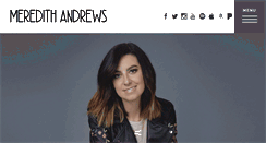 Desktop Screenshot of meredithandrews.com