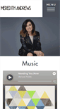 Mobile Screenshot of meredithandrews.com